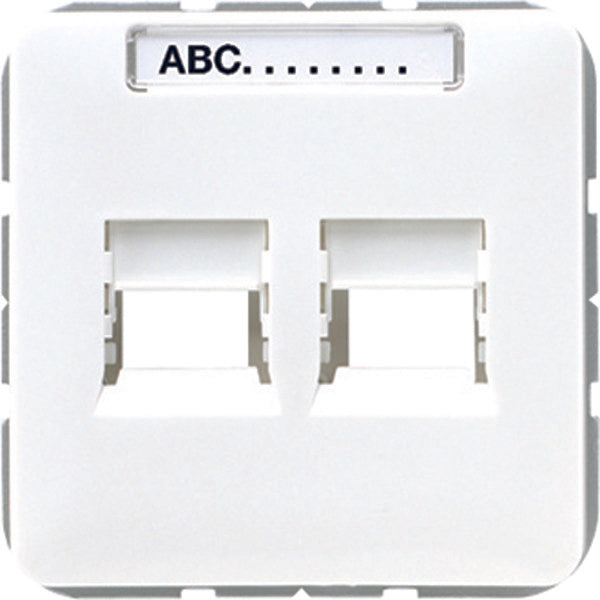 Jung CD500 Insert Plate Switchgear - CD569-2WEWW