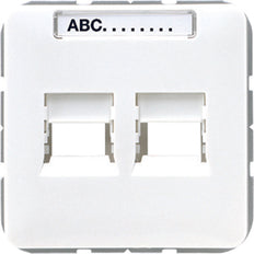 Jung CD500 Insert Plate Switchgear - CD569-2WEWW