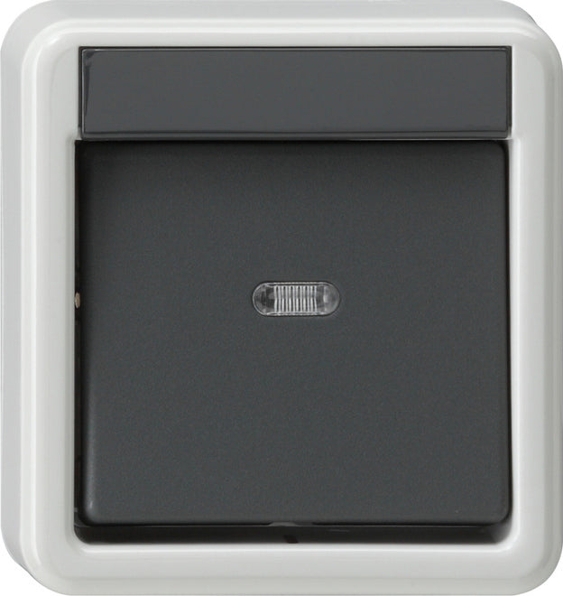 Gira Splashproof Surface-Mounted Installation Switch - 010735