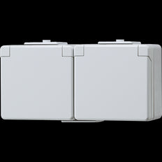 Jung WG600 Wall Outlet Box (WCD Switchgear) - 622NW