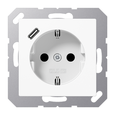 Jung Wall Outlet Box (WCD Switchgear) - A1520-18CWW