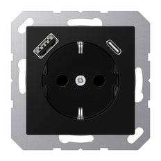 Jung A RANGE Wall Outlet (WCD Switchgear) - A1520-15CASWM