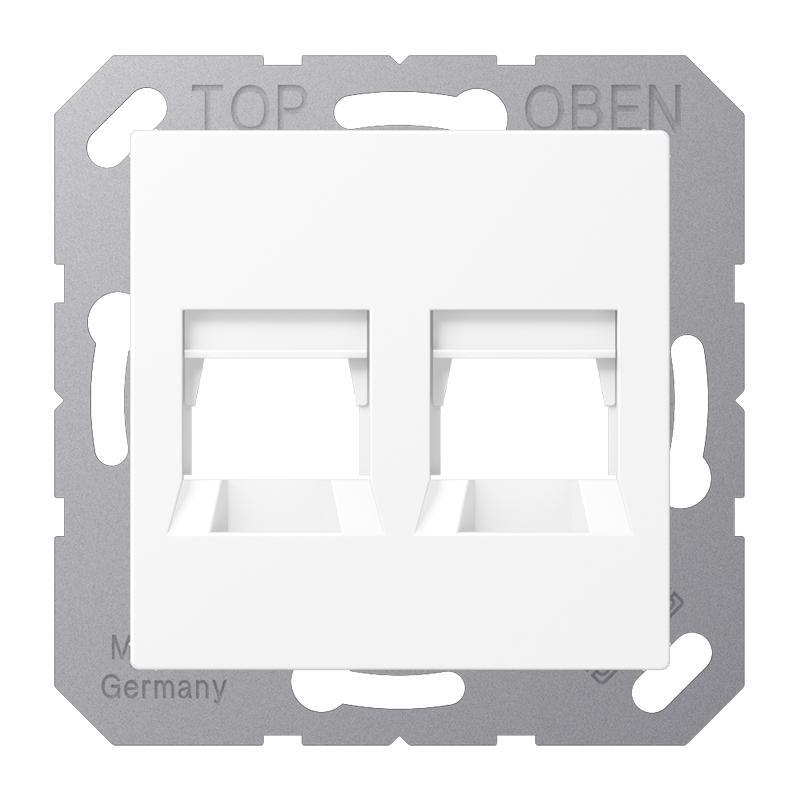 Jung A RANGE Insert Switchgear Plate - A1569-2WEWWM