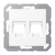 Jung A RANGE Insert Switchgear Plate - A1569-2WEWWM