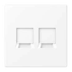 Jung LS RANGE Inset Plate Switchgear - LS1969-2WEWWM