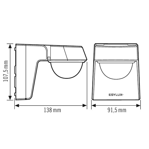 ESYLUX Motion Switch (Complete) - EM10025389