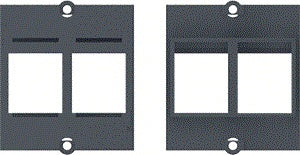 Bachmann Insert Plate Switchgear - 917.000 [2 Pieces]