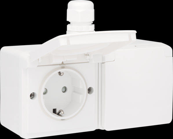 Niko New Hydro Wall Outlet Box (WCD Switchgear) - 701-37846