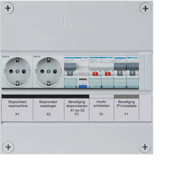 Hager VISION Installation Cabinet - VKG11PV-WW