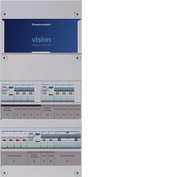 Hager VISION Installation Cabinet - VKG323L-B