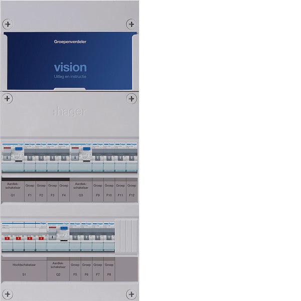 Hager VISION Installation Cabinet - VKG444L