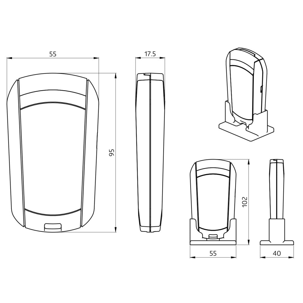 BEG Luxomat Accessories Motion Sensor - 93067