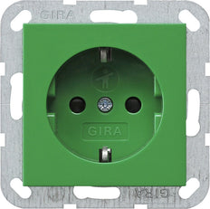 Gira System 55 Wall Socket Outlet (WCD Switchgear) - 0453107