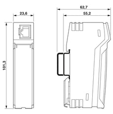 Phoenix Contact Patch Cable Twisted Pair For industry - 2703016