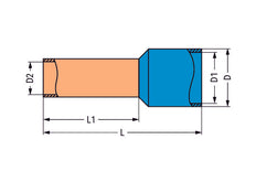 Wago Wire End Sleeve - 216-267 [500 Pieces]