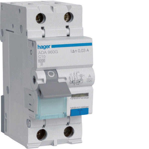 Hager HACO Earth Leakage Circuit Breaker - ADA960G