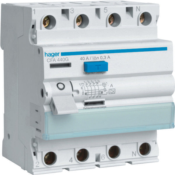 Hager Class A Ground Fault Circuit Interrupter - CFA440G