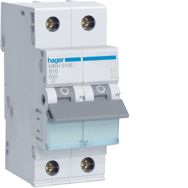 Hager MBN Circuit Breaker - MBN510E