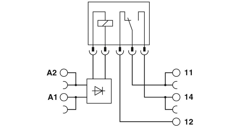 Phoenix Contact PLC Auxiliary Relay - 2966207