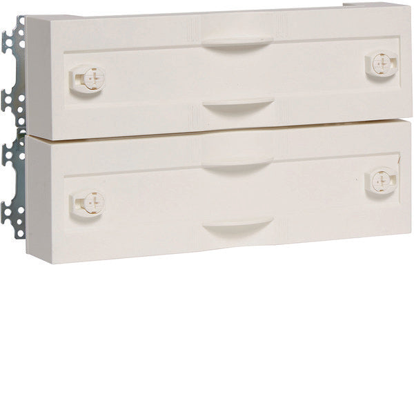 Hager Univers N Flush-Mounted Unit Empty - UY01R1S [2 Pieces]