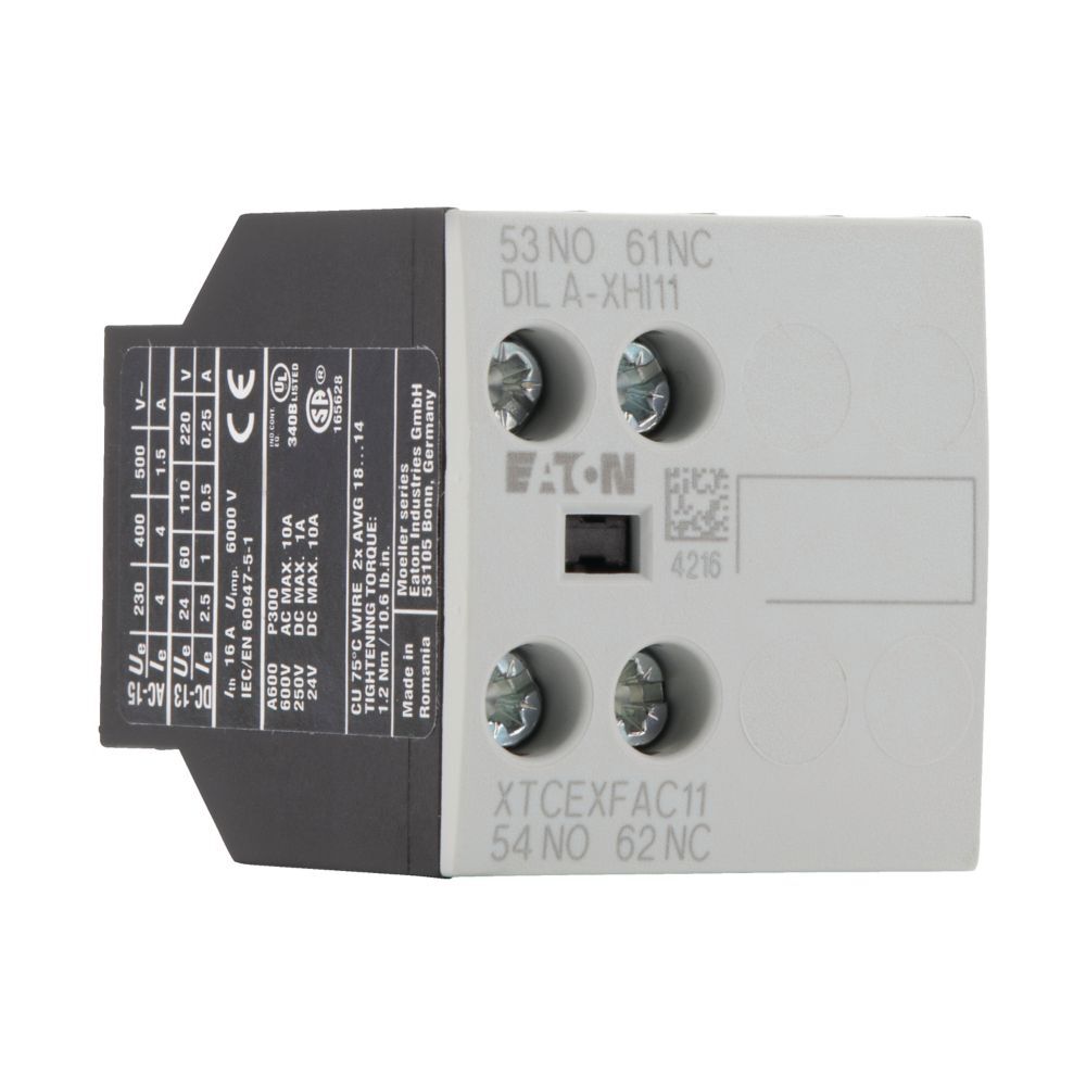 EATON INDUSTRIES DILA Auxiliary Contact Block - 276421