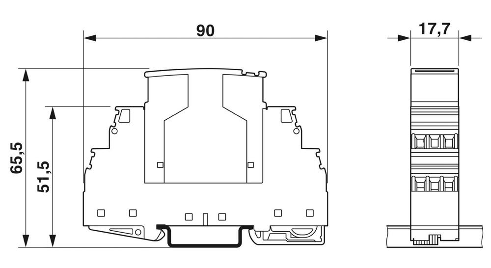 Phoenix Contact PT Surge Protector For Data/M&R - 2856032
