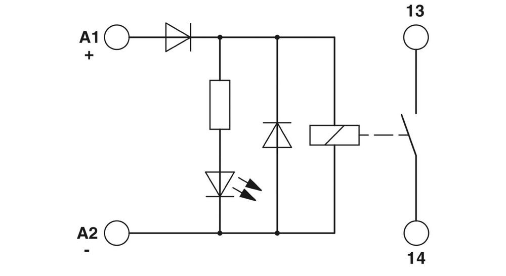 Phoenix Contact EMG Auxiliary Relay - 2942108