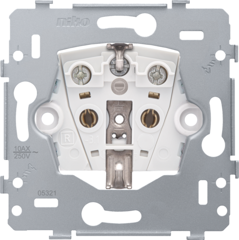 Niko Basic Element Wall Socket Outlet (WCD Switchgear) - 170-34200 [2 Pieces]
