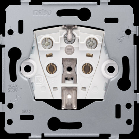 Niko Basic Element Wall Socket Outlet (WCD Switchgear) - 170-34200 [2 Pieces]