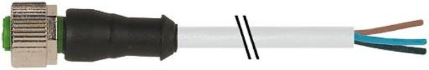 MURR Sensor/Actor Cable With Connector - 7000-12221-2341000