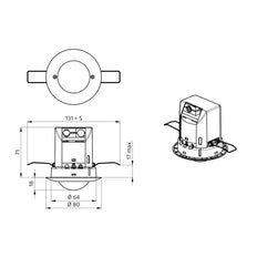 BEG Luxomat Motion Switch (Complete) - 92197