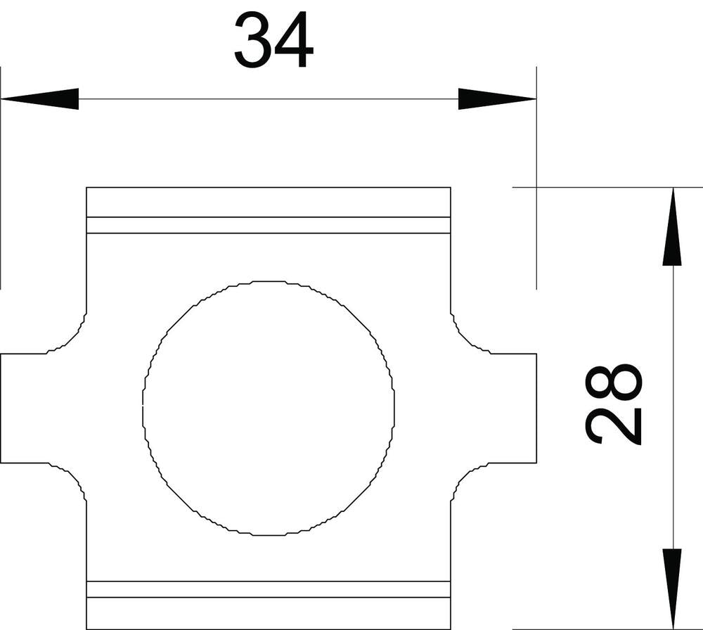 OBO GR-Magic Connector Cable Support System - 6016596 [20 Pieces]