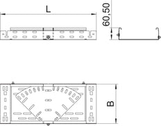 OBO Bend/corner Piece Cable Tray - 6040484