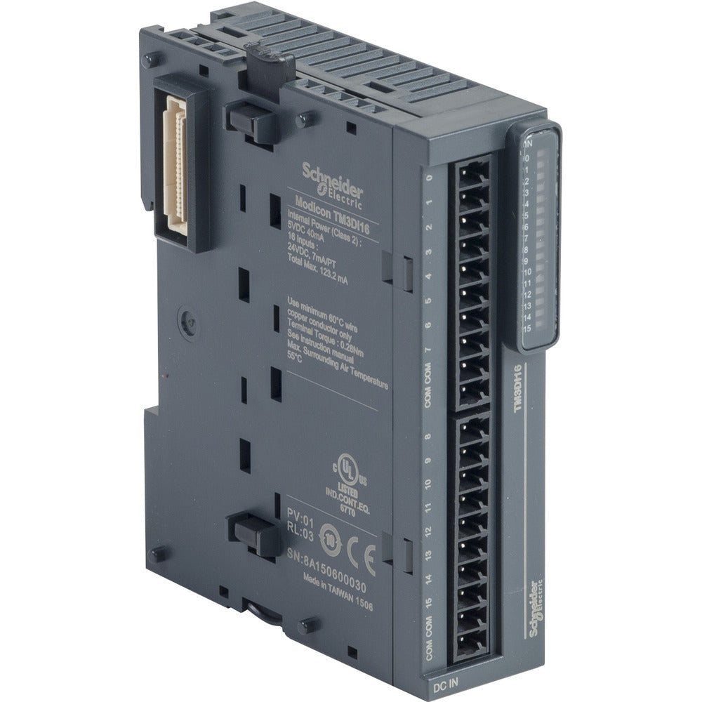 Schneider Electric M2 PLC Digital Input And Output Module - TM3DI16