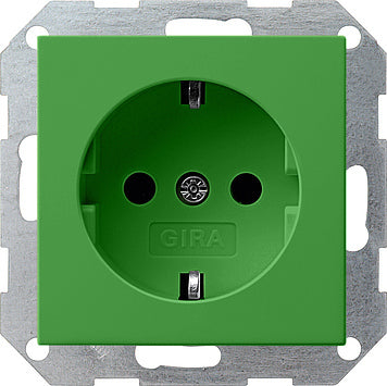 Gira System 55 Wall Socket Outlet (WCD Switchgear) - 145502