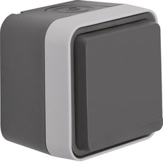 Hager Berker W.1 Wall Outlet (WCD Switchgear) - 47403515