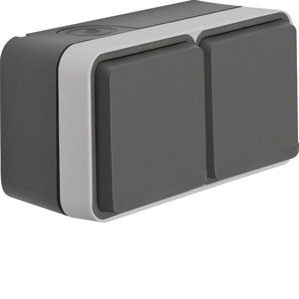 Hager Berker W.1 Wall Outlet (WCD Switchgear) - 47843515
