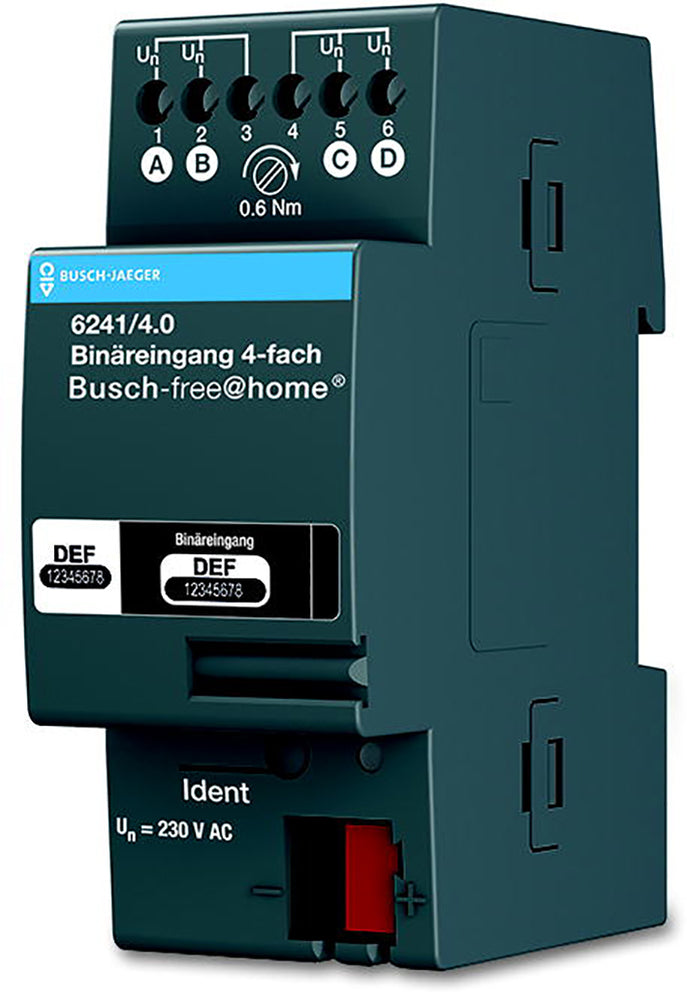 ABB Busch-Jaeger Busch-FreeAtHome Binary Input Bus System - 2CKA006220A0006
