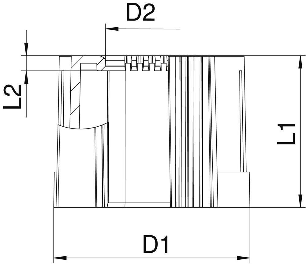OBO Tulle Installation Pipe - 2047831 [50 Pieces]