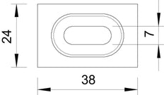 OBO GR-Magic Connector Cable Support System - 6017061 [20 Pieces]