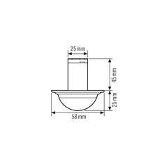 ESYLUX Compact Mini Motion Switch (Complete) - EP10426032