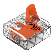 Wago 221 Weldclamp - 221-413 [50 Pieces]