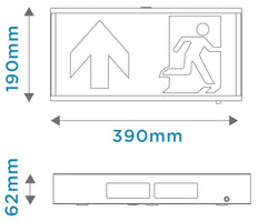 Megaman TEMPUS Emergency Lighting Fixture - MM11051