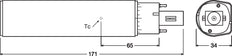 Osram Dulux LED-lamp - 4058075558564