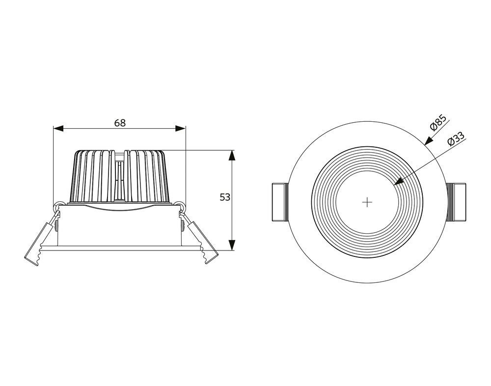 Opple LED Spot Downlight/Spotlight/Floodlight - 541003207100