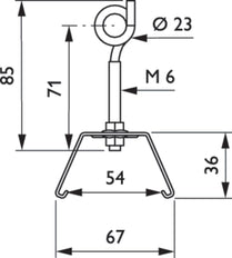 Philips CoreLine Line Mechanical Supply Housing Lighting Fixture - 18855699