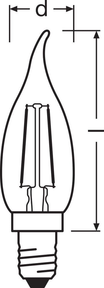 Osram Vintage 1906 LED bulb - 4058075293236