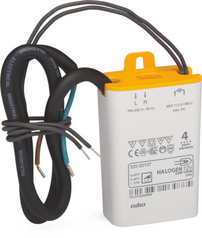 Niko Electronic Transformer Low-Voltage Lighting System - 320-00107