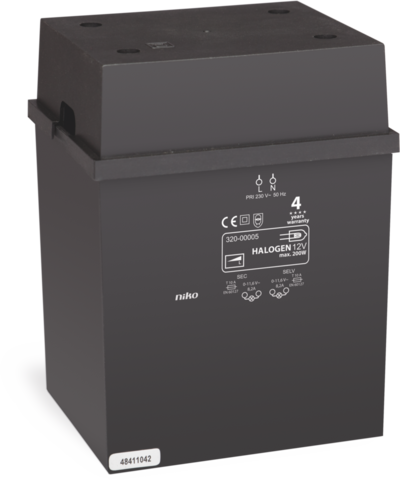 Niko Conventional Transformer Low-Voltage Lighting System - 320-00005