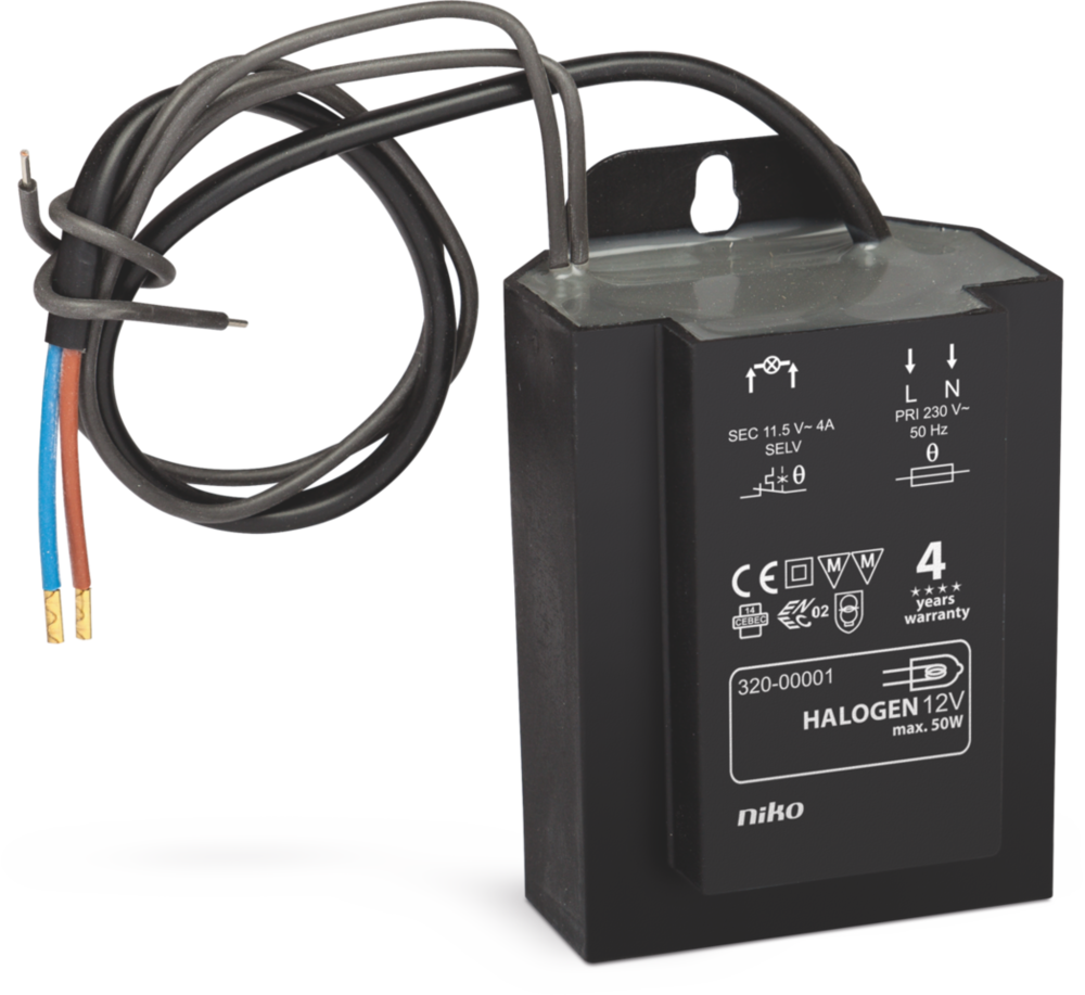 Niko Conventional Transformer Low-Voltage Lighting System - 320-00001